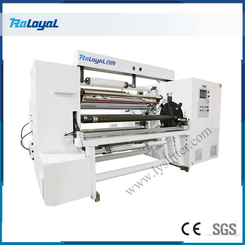 HCH3-1300R2/1700R2 máquina de rebobinado de doble eje de película de papel