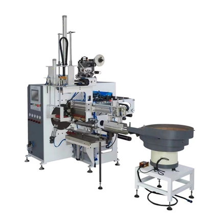 LYRS-350, económica, totalmente automática, máquina de rebobinado de torreta