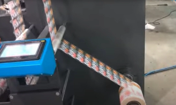 Máquina de corte completamente rotativa semirotativa integrada