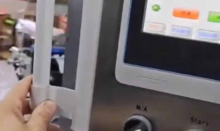 Pantalla táctil de la torreta rebobinadora