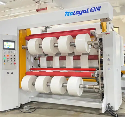 ¿Qué afecta el efecto de corte para Slitter Rewinder?