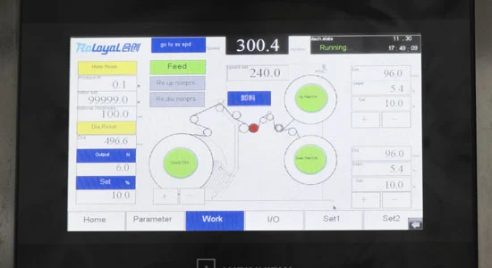 Máquina de corte HCH2-650 de alta velocidad con eje de fricción