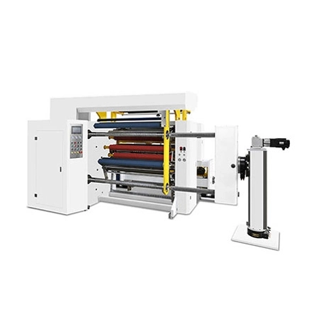 Máquina de corte de alta velocidad con desenrollado sin eje
