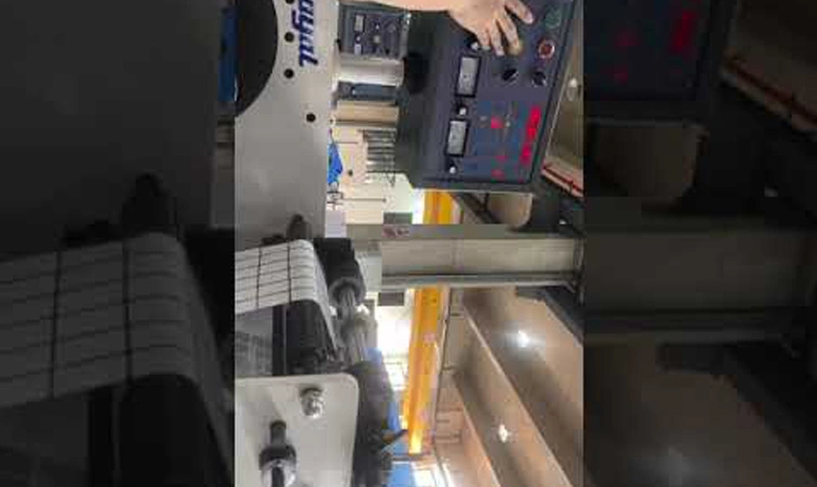 Vídeo de operación de la máquina de corte de 320mm
