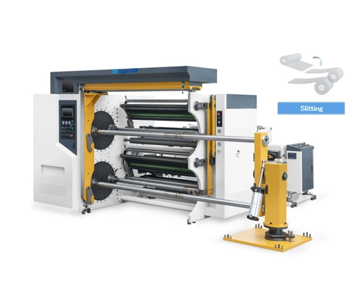 HCS4-1300/1600 máquina de rebobinado sin parar de torreta de cuatro ejes