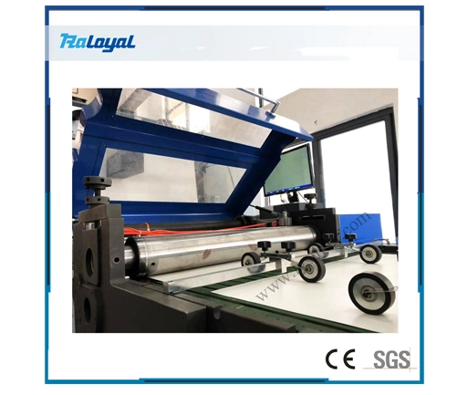 Máquina de impresión Flexo RY4-1000 con láminas, prueba exitosa para clientes de Finlandia