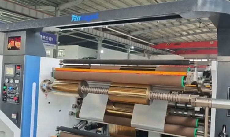 Máquina cortadora de alta velocidad Raloyal serie TOP para foil frío