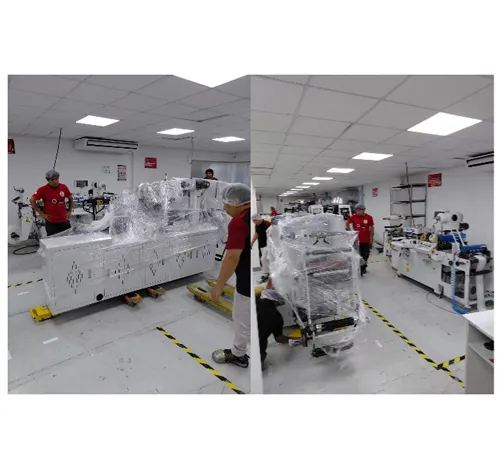 Máquina troqueladora de cama plana llega a Perú